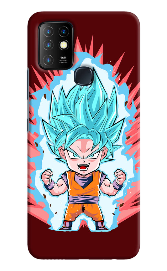 Goku Little Infinix Hot 10 Hard Case Back Cover by Casekaro