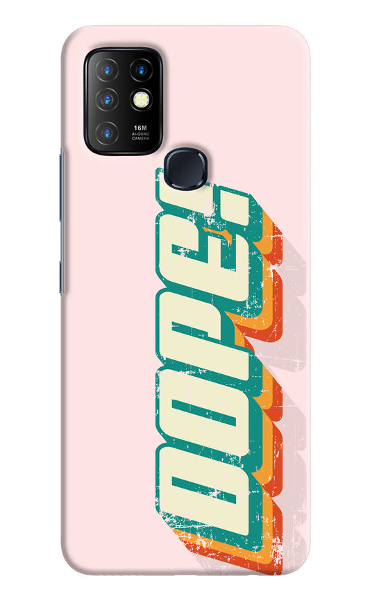 Dope Infinix Hot 10 Hard Case Back Cover by Casekaro