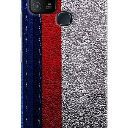 BMW Stripes Infinix Hot 10 Hard Case Back Cover by Casekaro