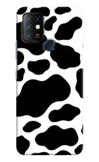 Cow Spots Infinix Hot 10 Hard Case Back Cover by Casekaro