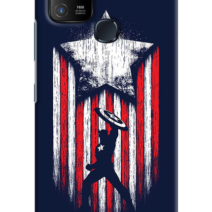 Captain America Marvel Art Infinix Hot 10 Hard Case Back Cover by Casekaro