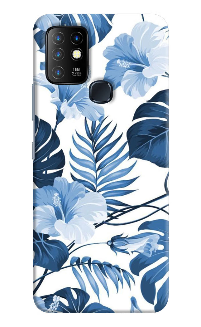 Fabric Art Infinix Hot 10 Hard Case Back Cover by Casekaro