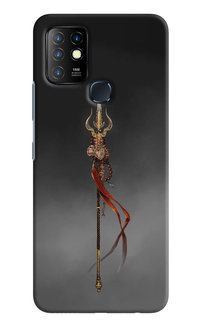 Shiv Trishul Infinix Hot 10 Hard Case Back Cover by Casekaro