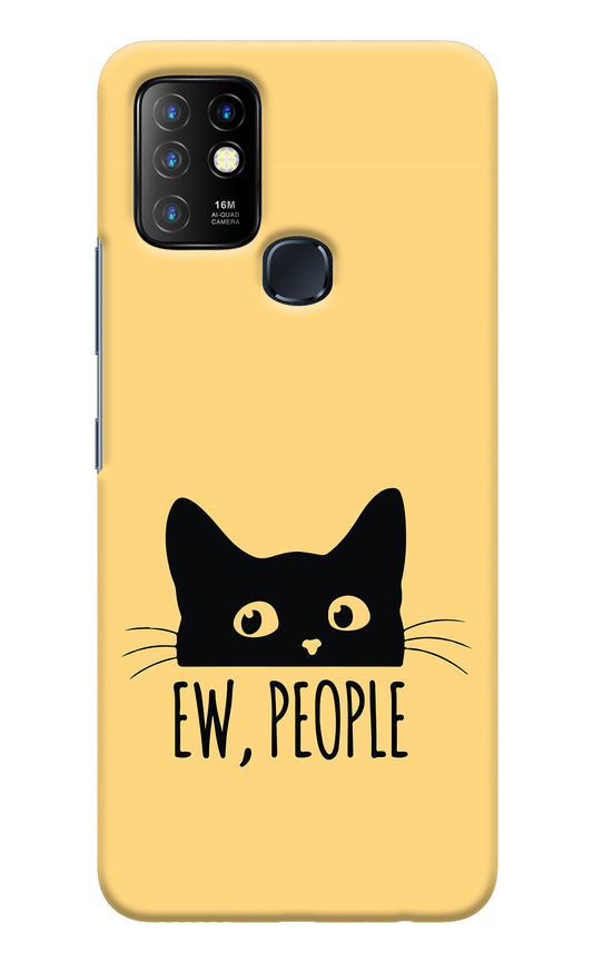 Ew People Catitude Infinix Hot 10 Back Cover