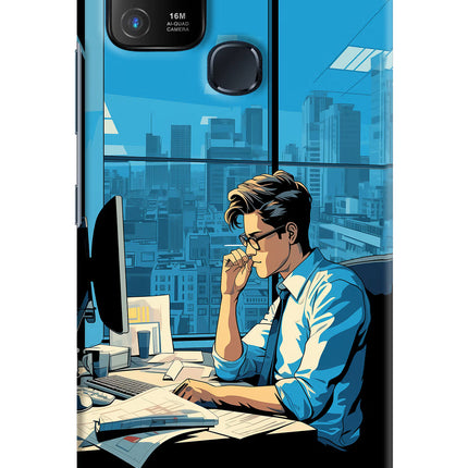 Focused Hustler (AI Generated) Infinix Hot 10 Hard Case Back Cover by Casekaro