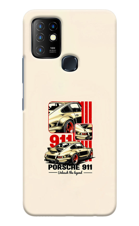 Classic Porsche 911 Infinix Hot 10 Back Cover