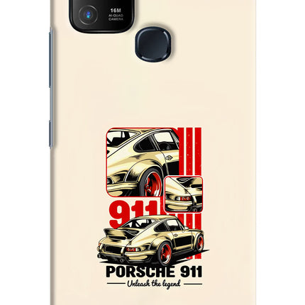 Classic Porsche 911 Infinix Hot 10 Hard Case Back Cover by Casekaro