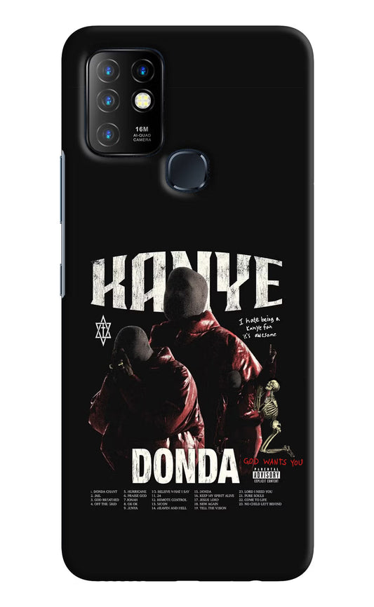 Donda Kanye West Infinix Hot 10 Hard Case Back Cover by Casekaro