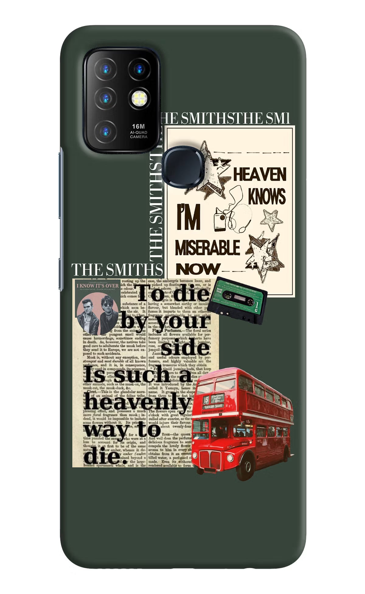 The Smiths Infinix Hot 10 Hard Case Back Cover by Casekaro