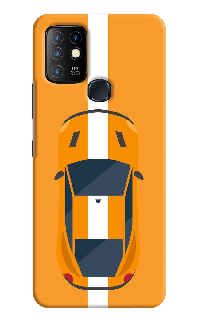 Highway Pursuit Infinix Hot 10 Hard Case Back Cover by Casekaro