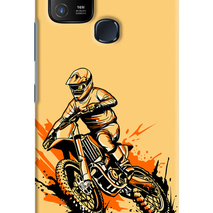 Off-Road Fury Infinix Hot 10 Hard Case Back Cover by Casekaro