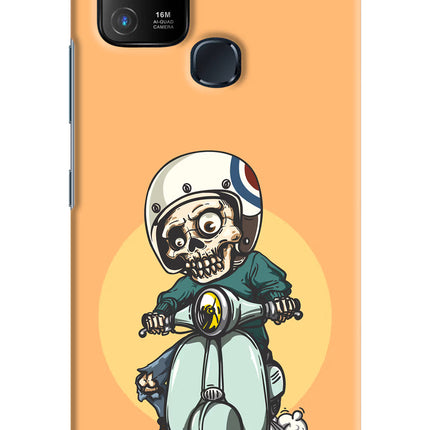 Undead Biker Infinix Hot 10 Hard Case Back Cover by Casekaro