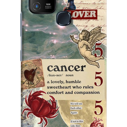 Cancer Zodiac Infinix Hot 10 Hard Case Back Cover by Casekaro