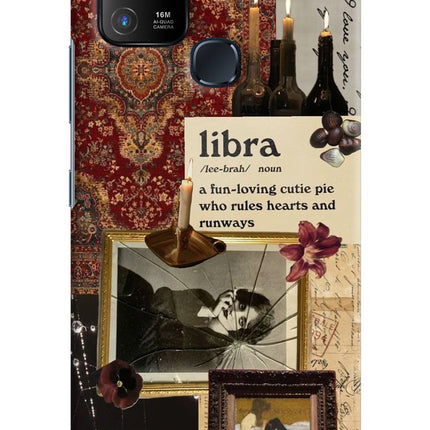 Libra Zodiac Infinix Hot 10 Hard Case Back Cover by Casekaro