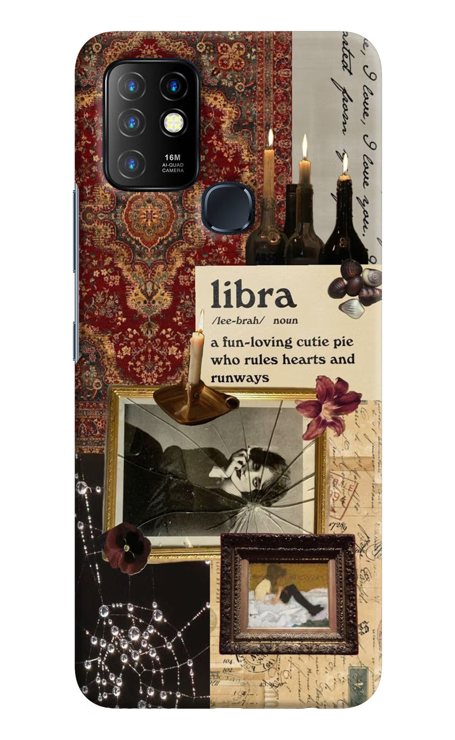 Libra Zodiac Infinix Hot 10 Back Cover, Hard case