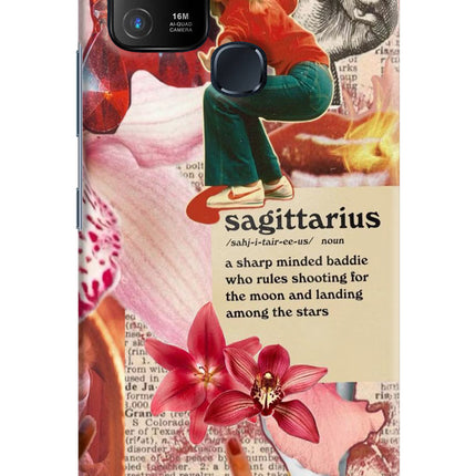 Sagittarius Zodiac Infinix Hot 10 Hard Case Back Cover by Casekaro