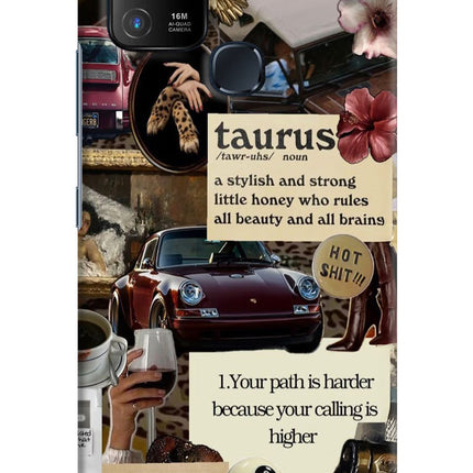 Taurus Zodiac Infinix Hot 10 Hard Case Back Cover by Casekaro