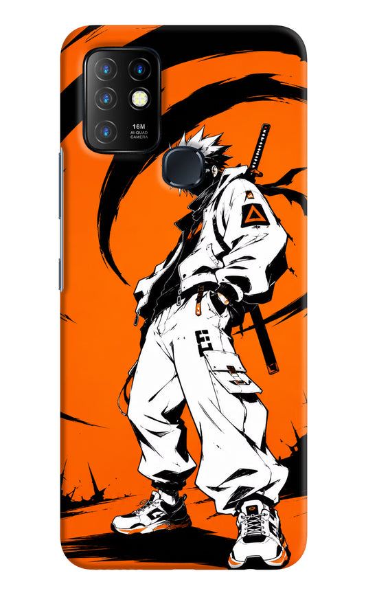 Street Samurai  Infinix Hot 10 Hard Case Back Cover by Casekaro