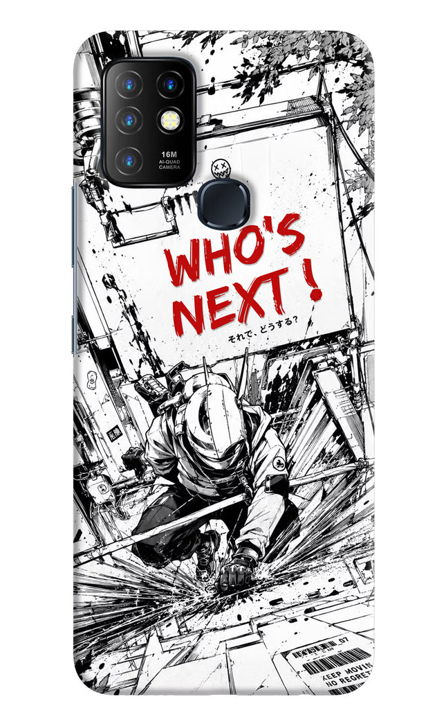 Who's Next Infinix Hot 10 Hard Case Back Cover by Casekaro