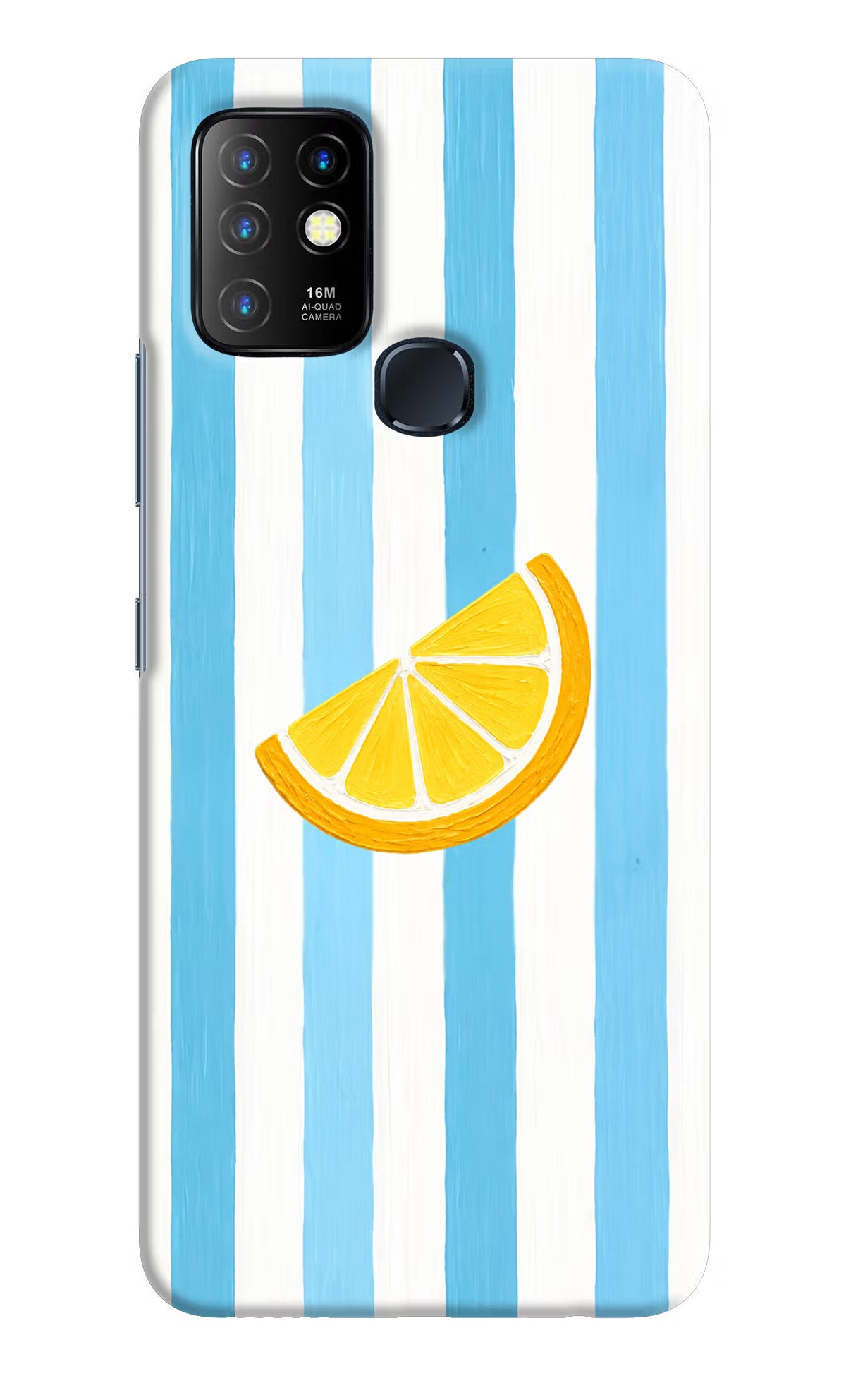 Summer Lemon Infinix Hot 10 Hard Case Back Cover by Casekaro