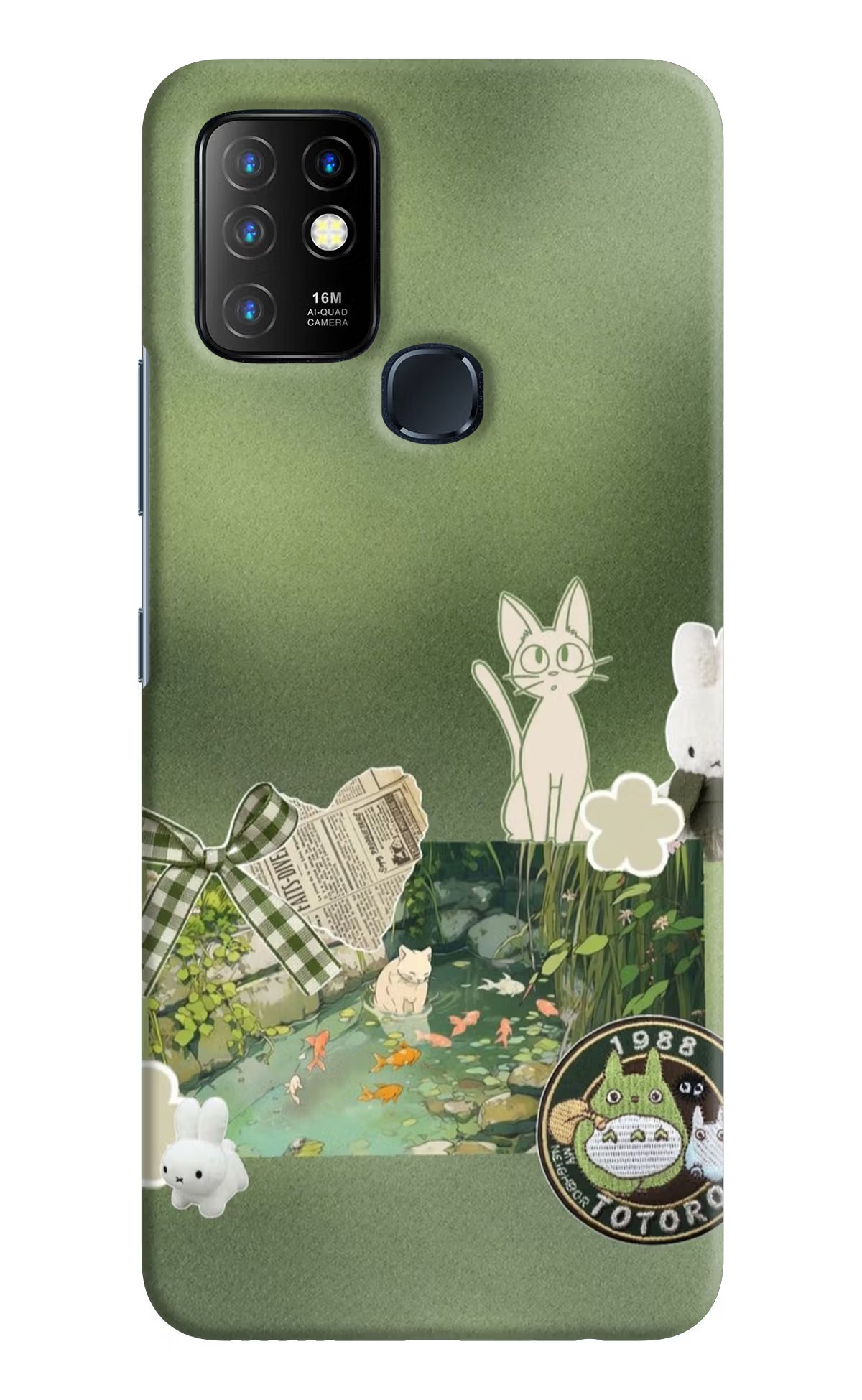 Aesthetic anime Infinix Hot 10 Back Cover