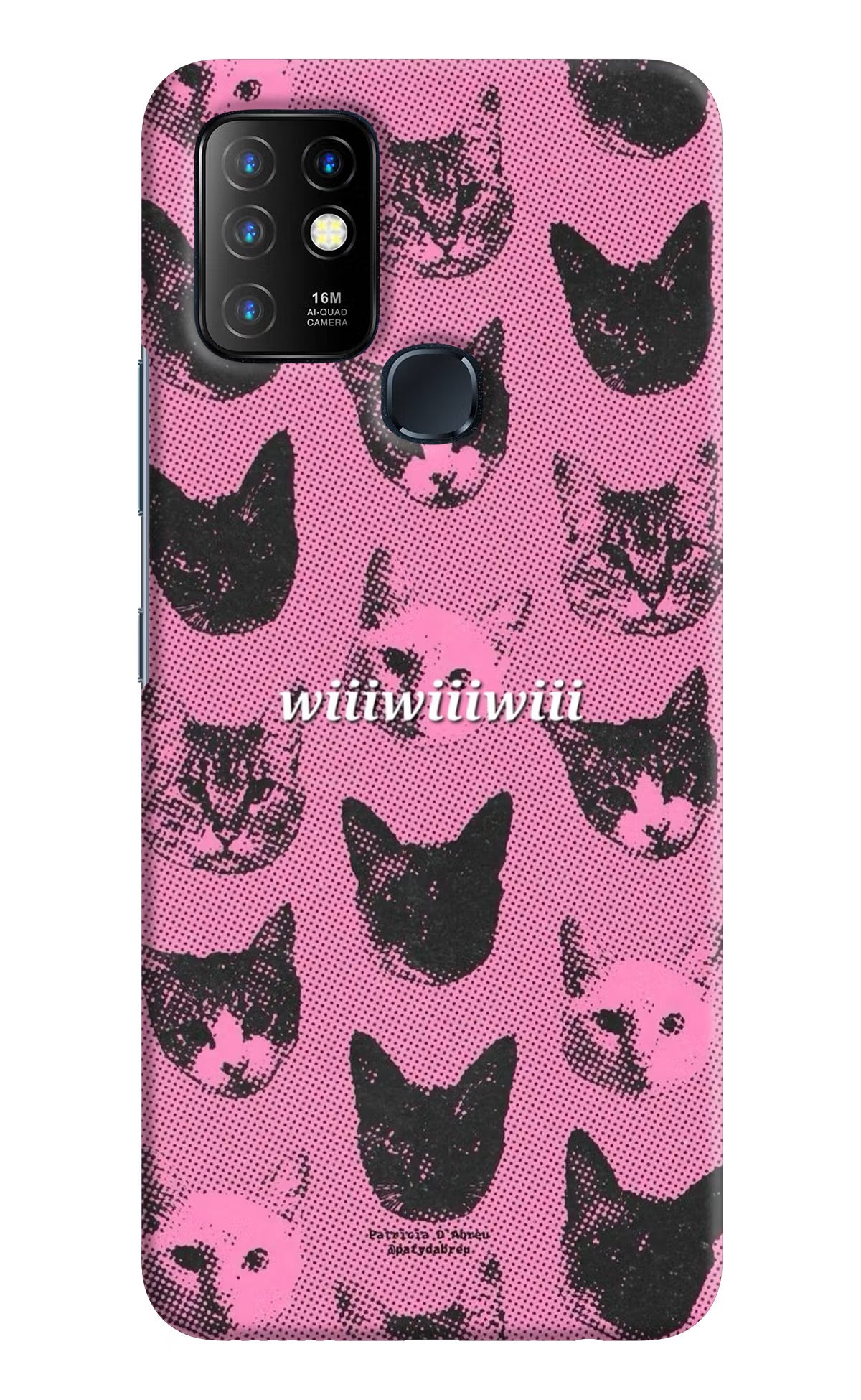 Pink Cats Infinix Hot 10 Back Cover