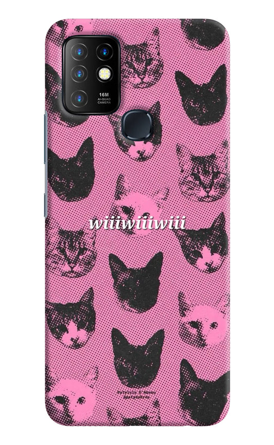 Pink Cats Infinix Hot 10 Back Cover