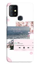 Wave to earth Infinix Hot 10 Hard Case Back Cover by Casekaro