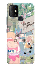 Studio Ghibli Infinix Hot 10 Hard Case Back Cover by Casekaro