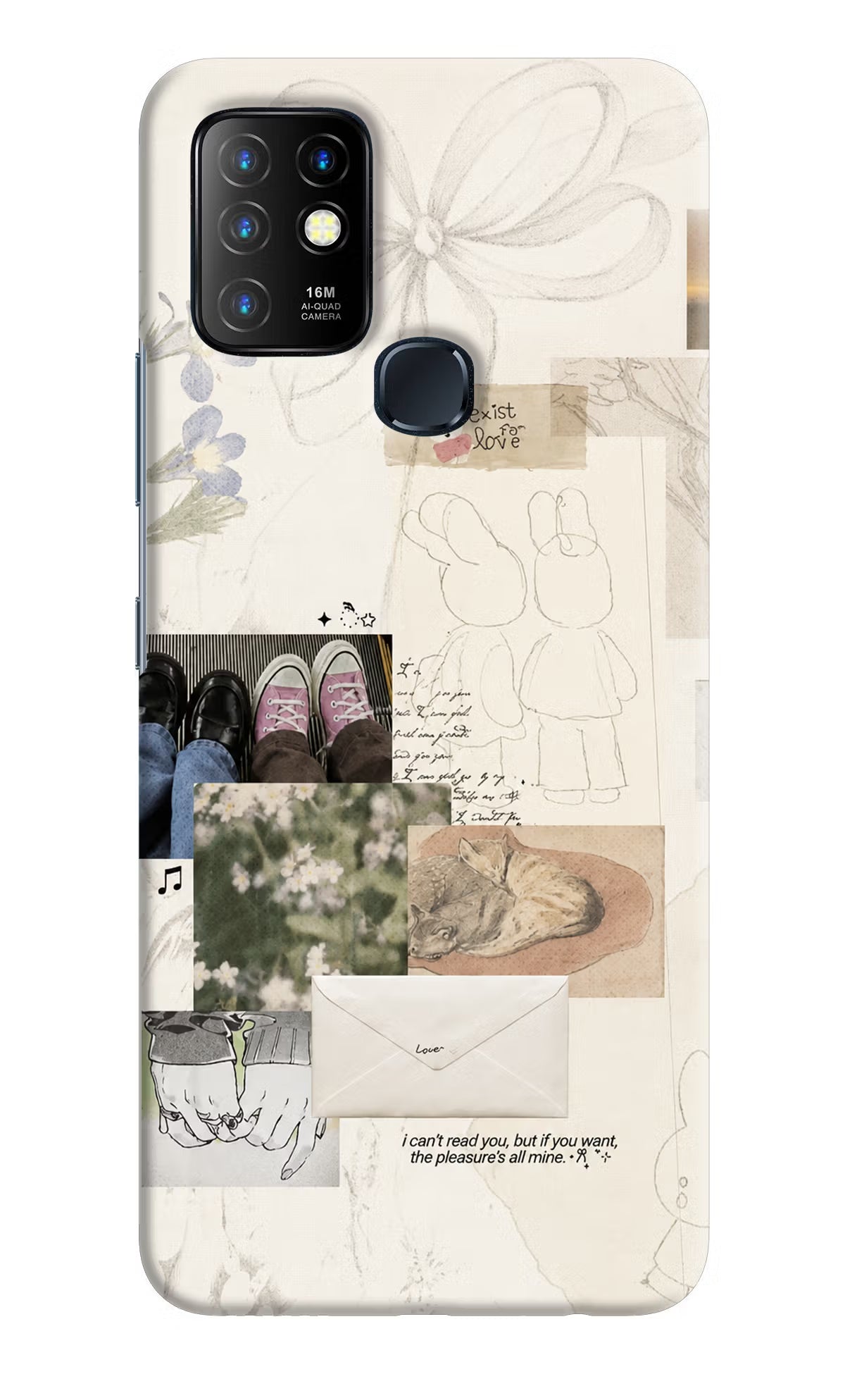 Soft Aesthetic Infinix Hot 10 Back Cover