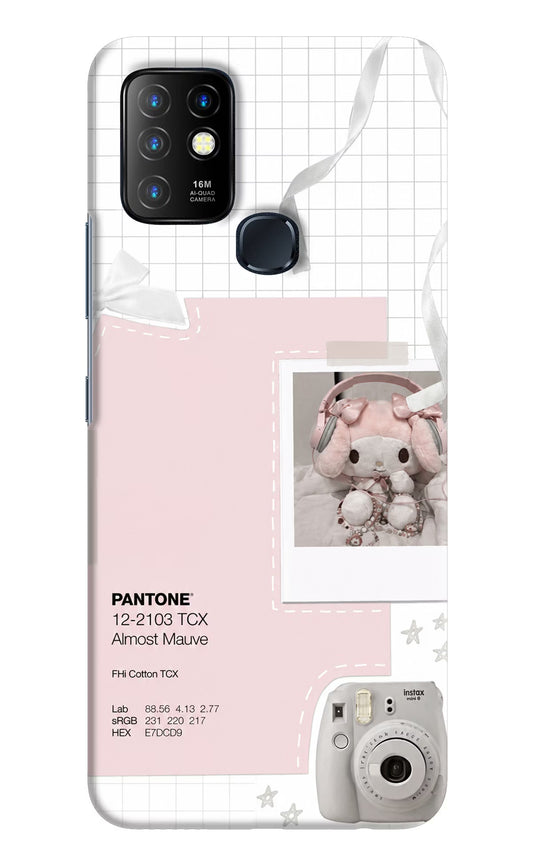 Pantone Asthetic Infinix Hot 10 Hard Case Back Cover by Casekaro