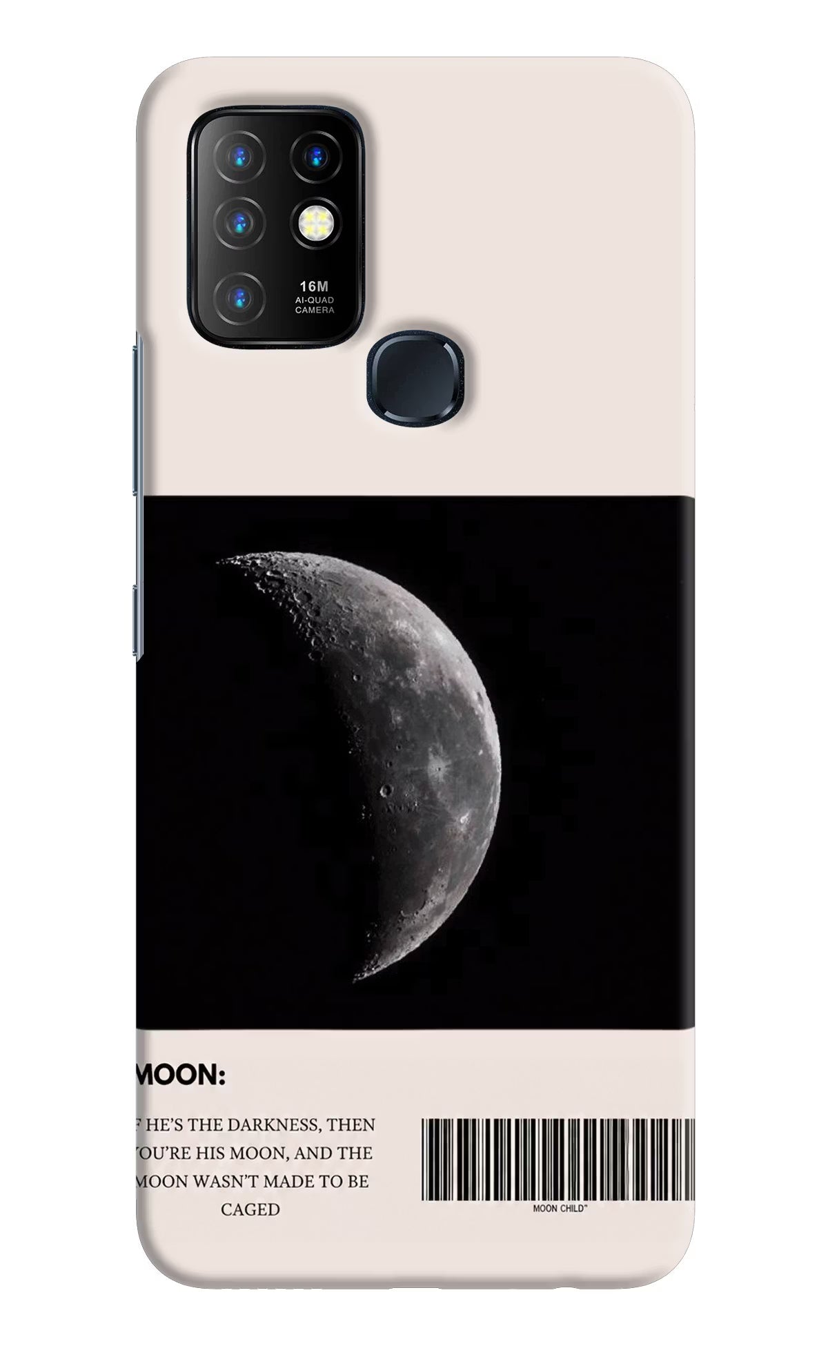 Moon Phase Infinix Hot 10 Back Cover