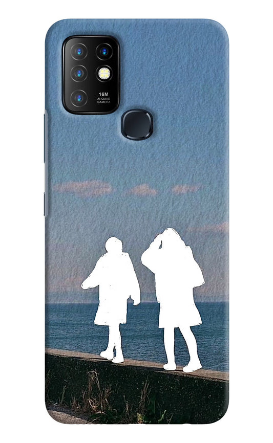 Coastal Dream Infinix Hot 10 Hard Case Back Cover by Casekaro