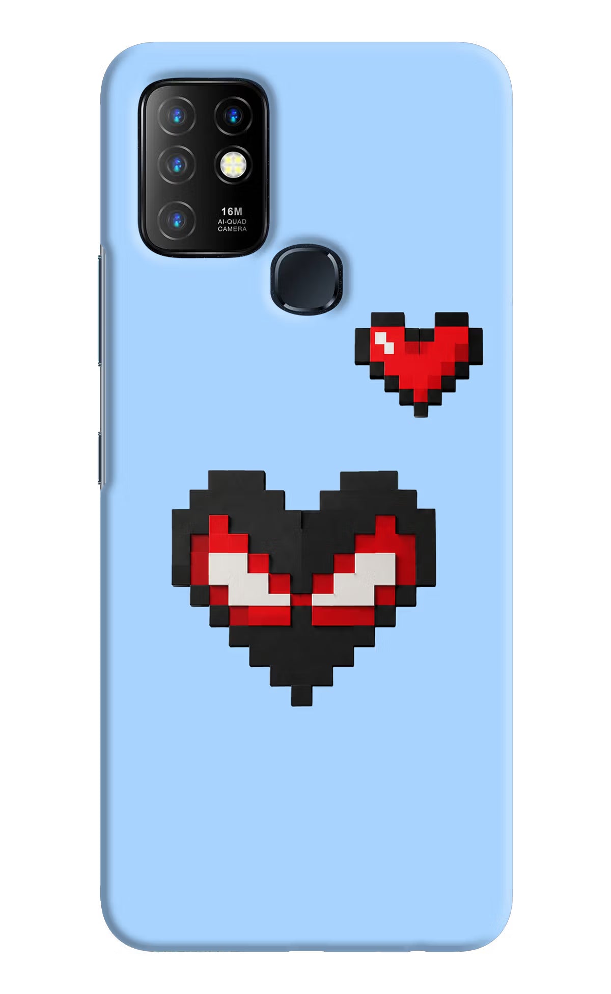 Peter Heart Infinix Hot 10 Back Cover