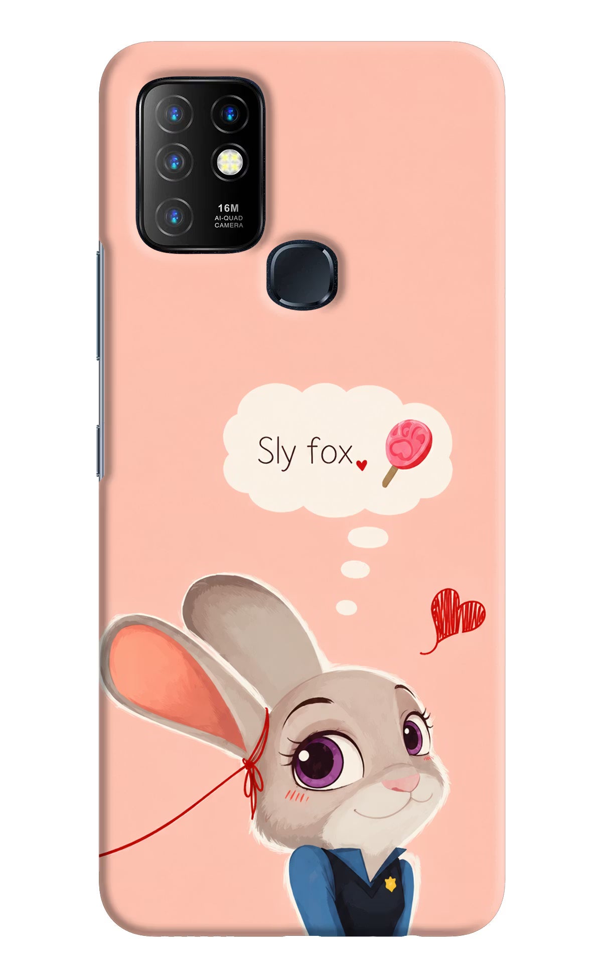 Judy Charm Infinix Hot 10 Back Cover