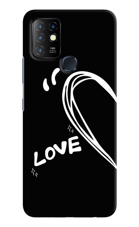 Love Line Infinix Hot 10 Hard Case Back Cover by Casekaro