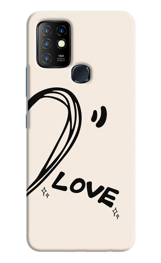 Soul Line Infinix Hot 10 Hard Case Back Cover by Casekaro