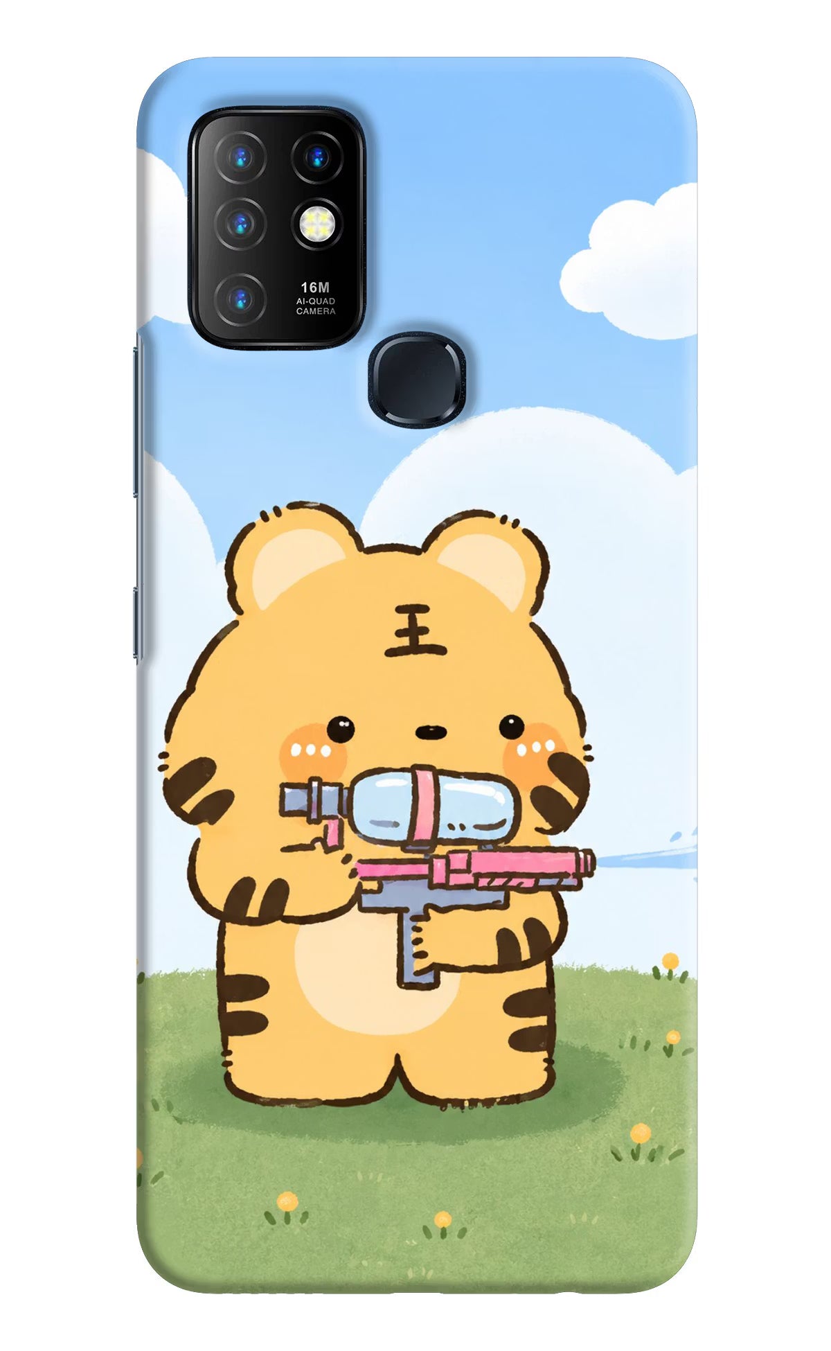 Tiger Treat Infinix Hot 10 Back Cover