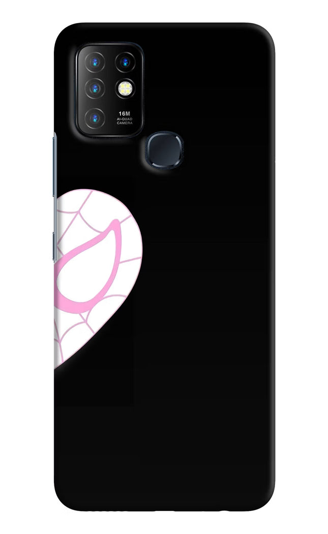 Gwen Mask Infinix Hot 10 Hard Case Back Cover by Casekaro