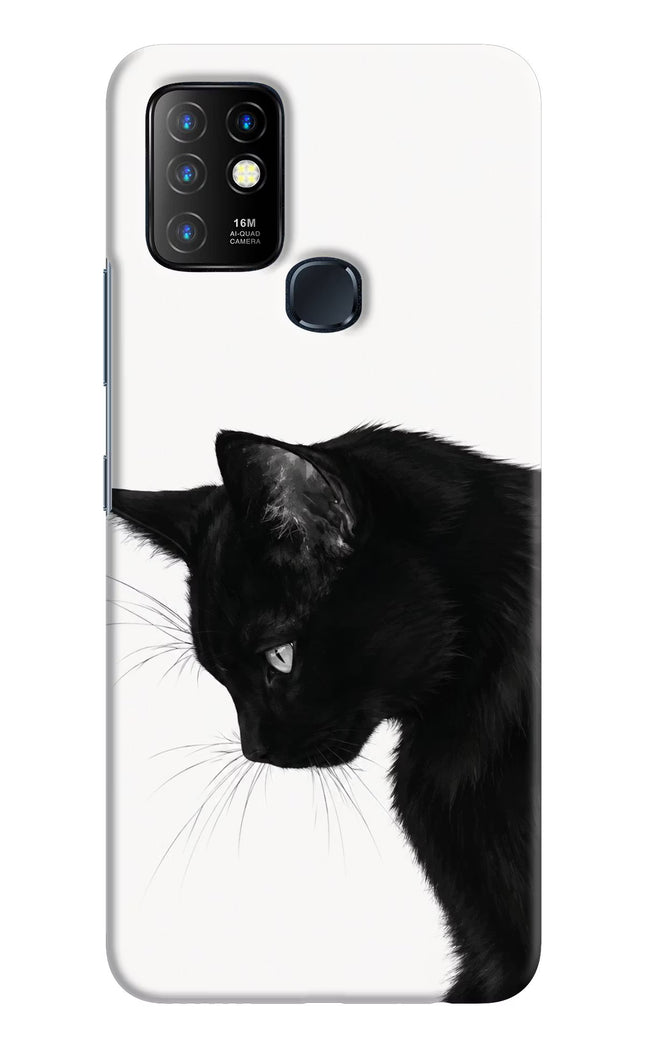 Shadow Gaze Infinix Hot 10 Hard Case Back Cover by Casekaro
