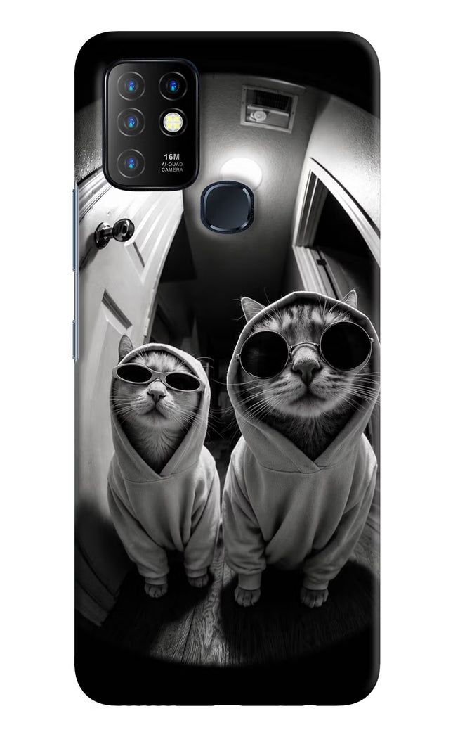 Hood Cats Infinix Hot 10 Hard Case Back Cover by Casekaro