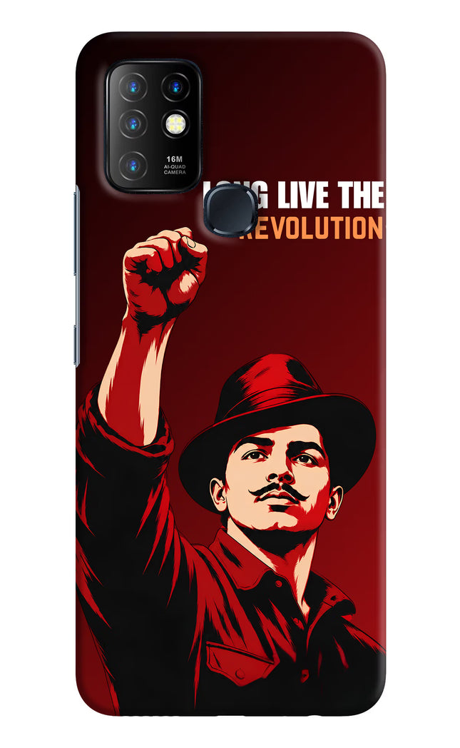 Bhagat Singh Revolution Infinix Hot 10 Back Cover