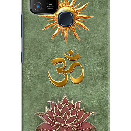 Om & Lotus Infinix Hot 10 Back Cover