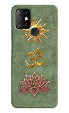 Om & Lotus Infinix Hot 10 Back Cover