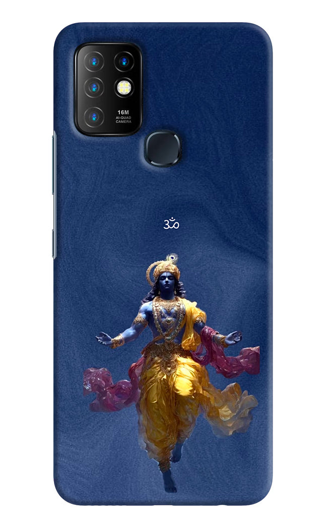 Cosmic Krishna Infinix Hot 10 Hard Case Back Cover by Casekaro