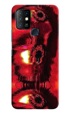 Fire Eye Infinix Hot 10 Back Cover