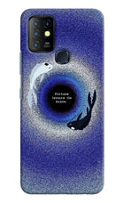 Dark Koi Infinix Hot 10 Back Cover