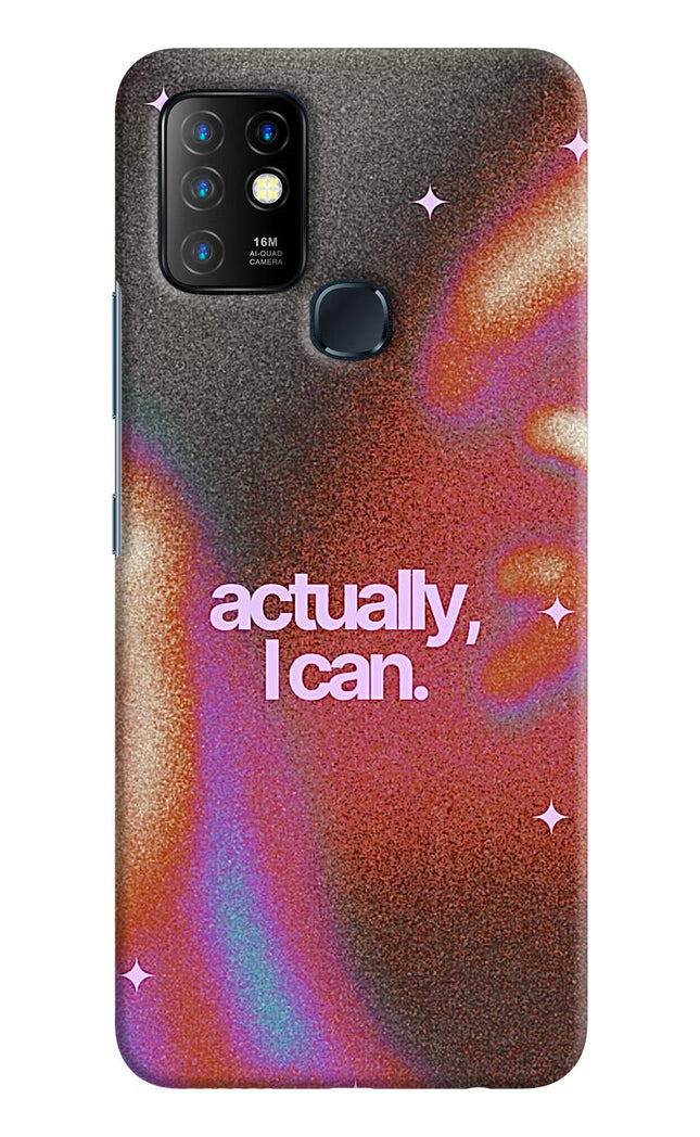 Pink Aura Infinix Hot 10 Hard Case Back Cover by Casekaro