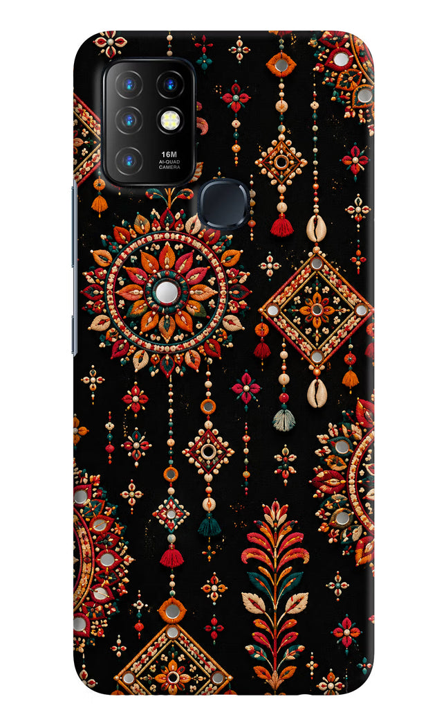 Boho Noir Infinix Hot 10 Hard Case Back Cover by Casekaro