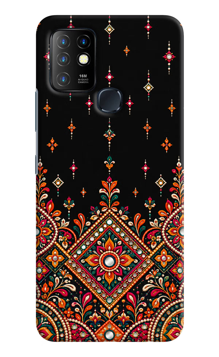 Noir Mehfil Infinix Hot 10 Back Cover, Hard case